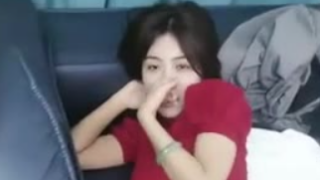 Daster Merah Muka nya Sangein Banget Minta Di Kobel